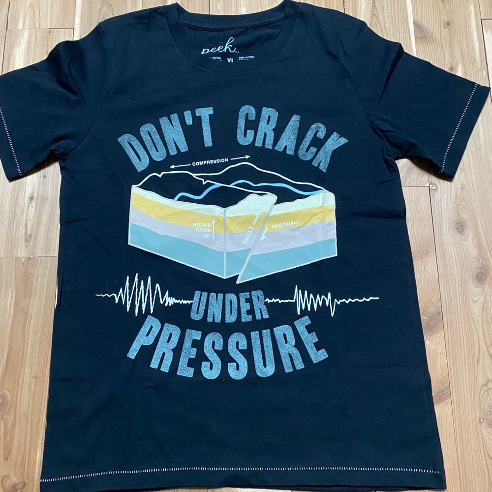 Peek Science t-shirt